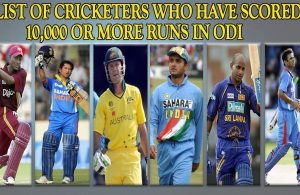 List of cricketers who have scored 10000