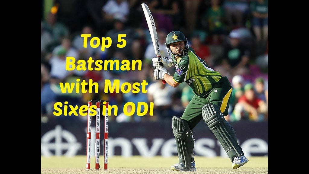 Top 5 Cricketers with Most Sixes in ODI Cricket