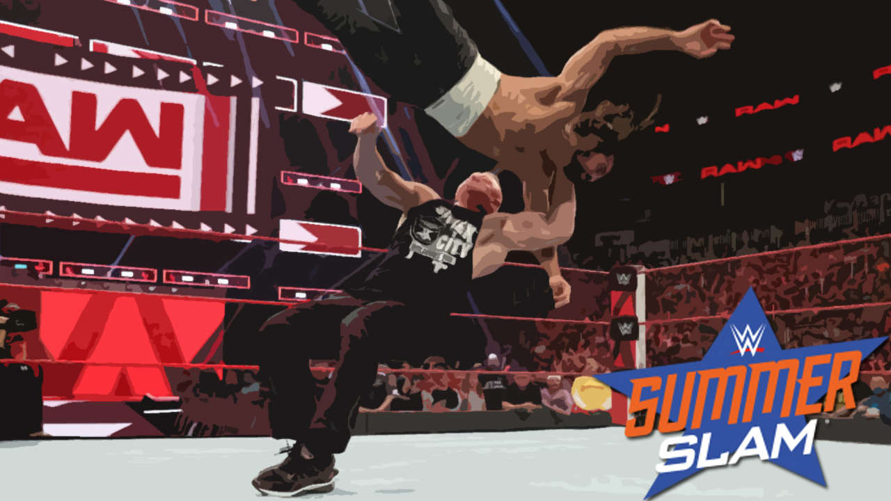 WWE Summerslam 2019 PPV Match Card