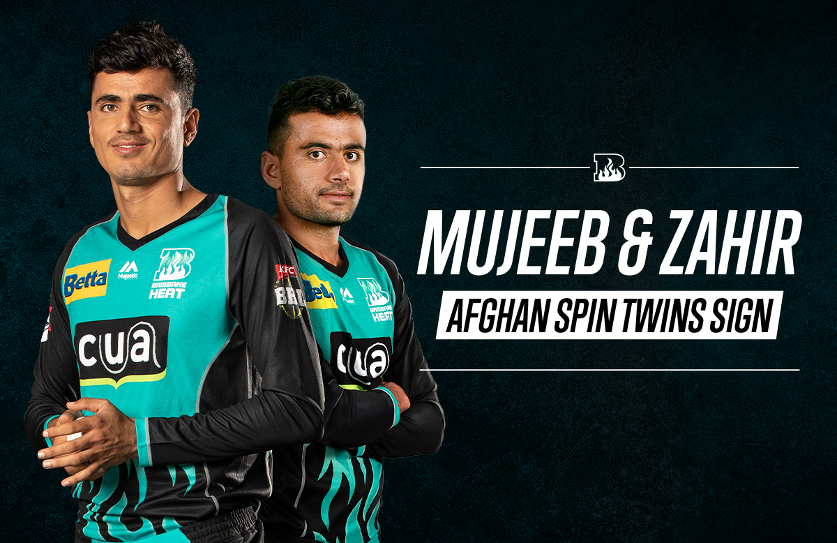 BBL 2019-20: Brisbane Heat Sign Mujeeb Ur Rahman and Zahir Khan for BBL09