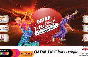 Qatar T10 League 2019 Schedule, Teams, Squads and Match Timings