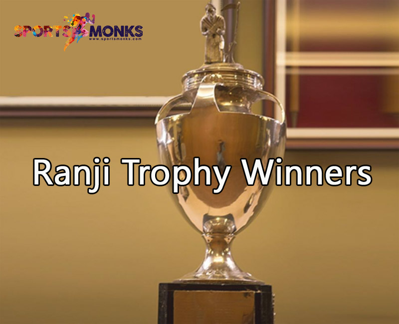 Ranji Trophy Winners List From 1934-35 to Till Now on Sportsmonks.com