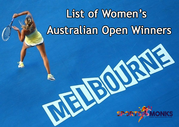 australian open tennis champions