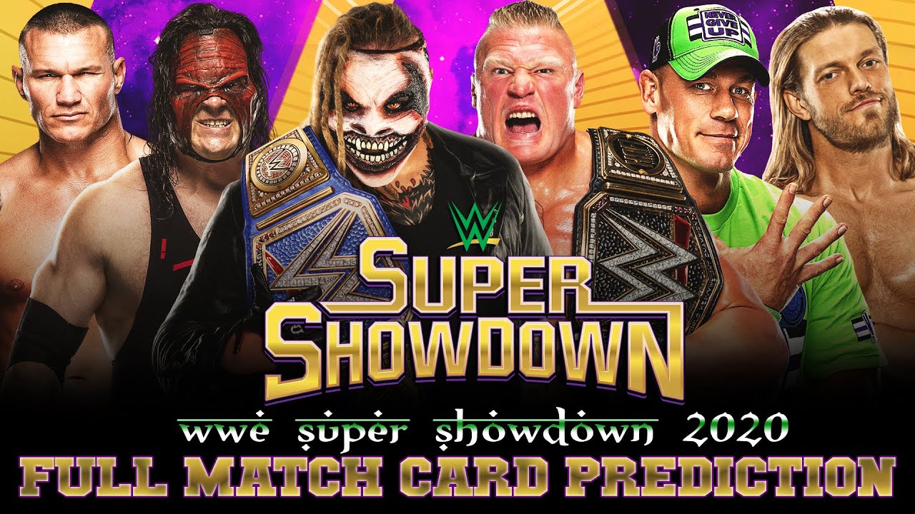 2020 WWE Super ShowDown Match Card, Start Time, Rumors & Predictions