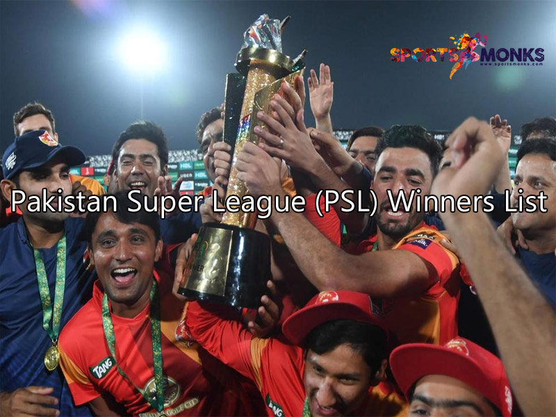 PSL Winners and Runner-up List | Pakistan Super League Winners (2016-2020)