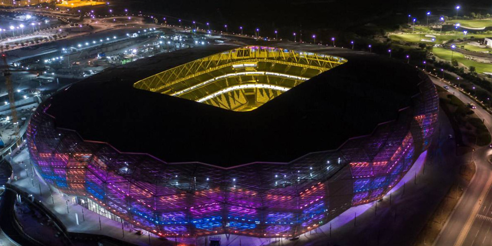 Qatar's 2022 World Cup 'Diamond in the Desert' stadium completed