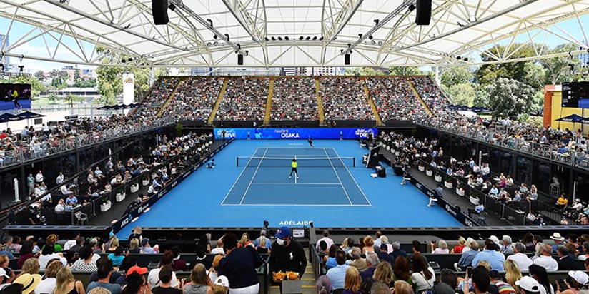 Australian Open tennis exhibition