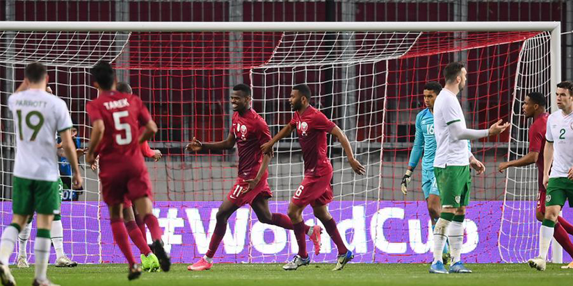 Qatar hold Ireland to 1-1 draw