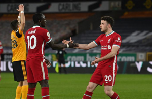 Jota returns to haunt Wolves with winner for Liverpool