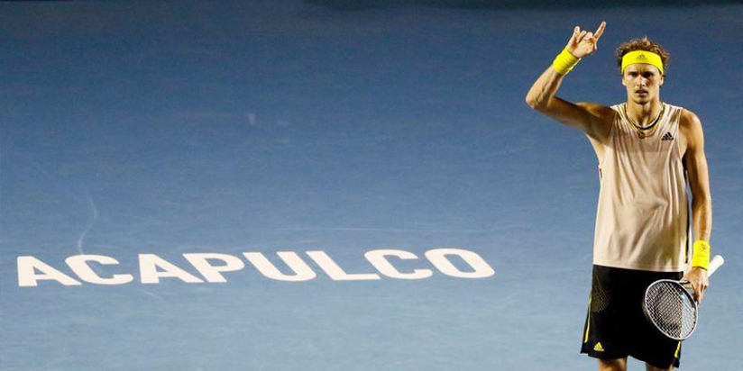 Zverev overcomes quake, Koepfer to reach Acapulco final