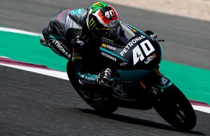 Moto3™: Binder strikes late to top Day 1 at Losail