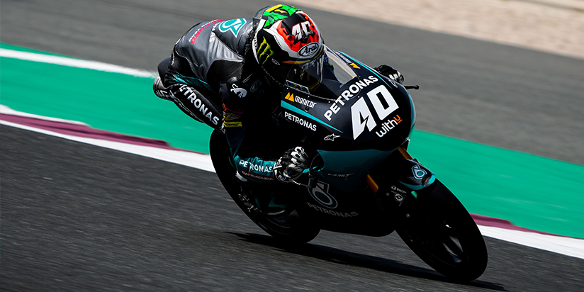 Moto3™: Binder strikes late to top Day 1 at Losail