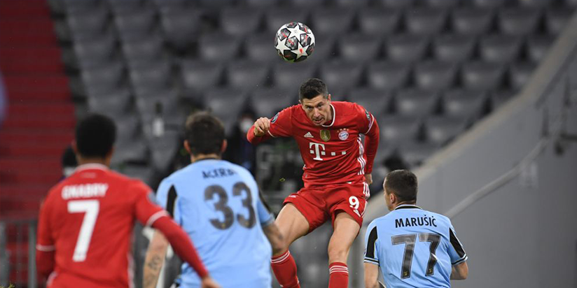 Ruthless Bayern complete job against Lazio to ease into last eight