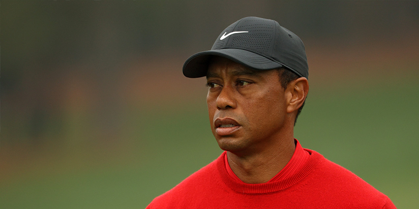 Golf great Tiger Woods says he's recovering at home after crash