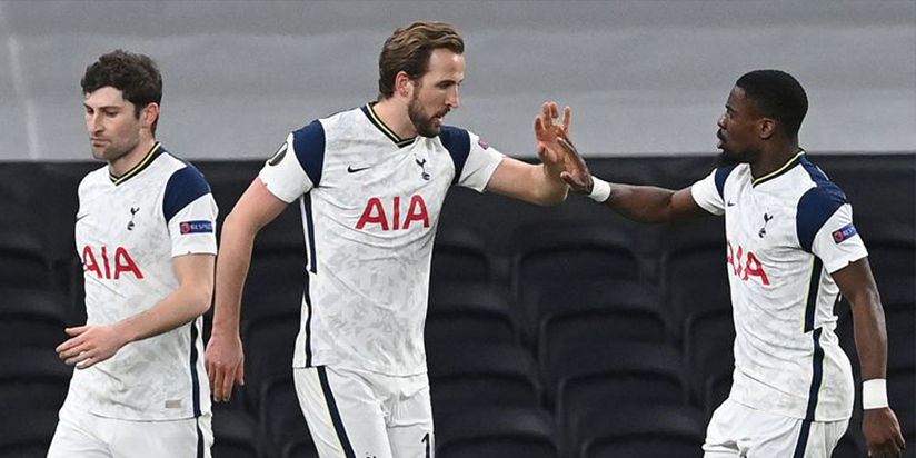 Tottenham 2-0 Dinamo Zagreb: Harry Kane double helps Spurs take control of Europa League last 16 tie