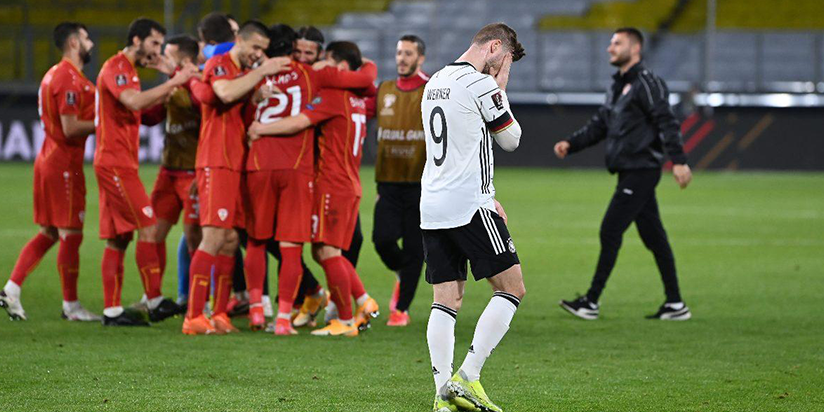 'How embarrassing': Germany suffer first World Cup qualifying loss in 20 years