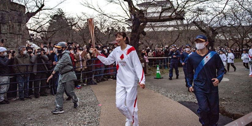 Tokyo Olympic torch staffer becomes event's first COVID-19 infection