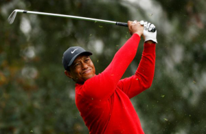 Tiger posts photo of himself on crutches, says rehab is ‘coming along’