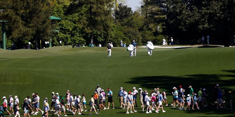 Natural order restored as spectators return to Augusta National