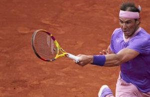 Nadal wins in Barcelona after scare but Britain's Evans is out