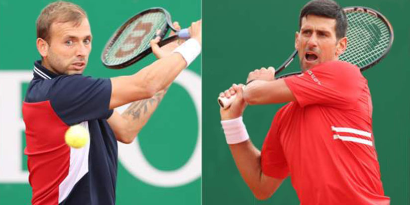 Monte Carlo Masters: Dan Evans to meet Novak Djokovic in third round