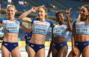 Great Britain women win 4x400m bronze at World Athletics Relays event