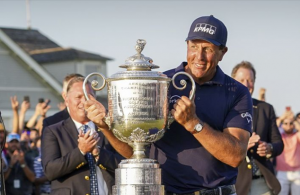 Mickelson becomes oldest major winner at 50 with epic PGA Championship win