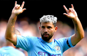 Aguero ends Manchester City career in style before title party