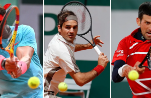 Men's 'Big Three' in same half of French Open draw