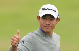 Morikawa grabs early lead at storm-hit PGA Memorial