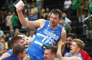 NBA star Doncic leads Slovenia into Tokyo Olympics