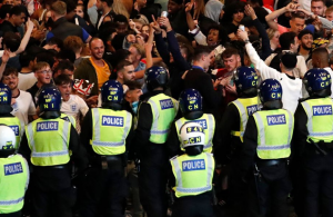 London police arrest 45 around Euro 2020 final