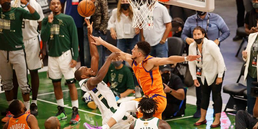 Bucks rally to defeat Suns, level NBA Finals series at 2-2