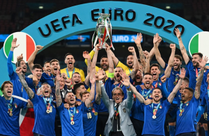 Italy crowned European champions after shootout win over England