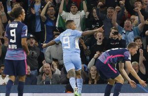 Man City survive Nkunku hat-trick to overwhelm Leipzig 6-3