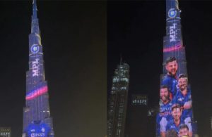 Burj Khalifa Lights Up In Team India's Colours Ahead Of T20 World Cup. Watch