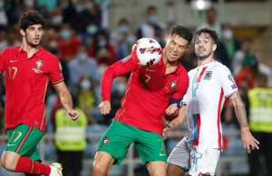 Ronaldo nets hat-trick as Portugal rout Luxembourg