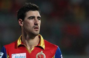 Mitchell Starc, the former Royal Challengers Bangalore player.