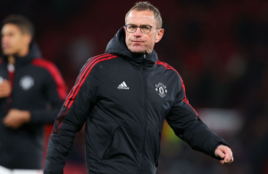 Manchester United manager Ralf Rangnick