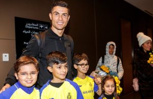 Ronaldo Arrives in Saudi Arabia