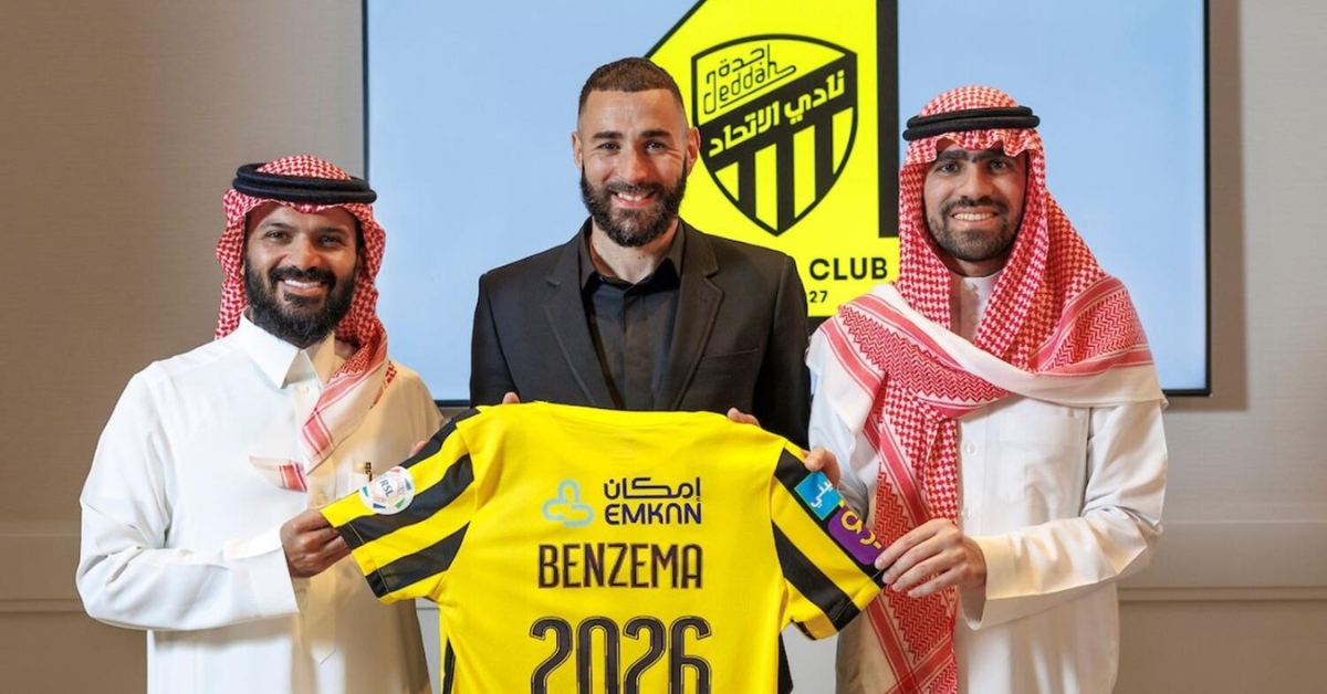 Karim Benzema in Saudi Arabia