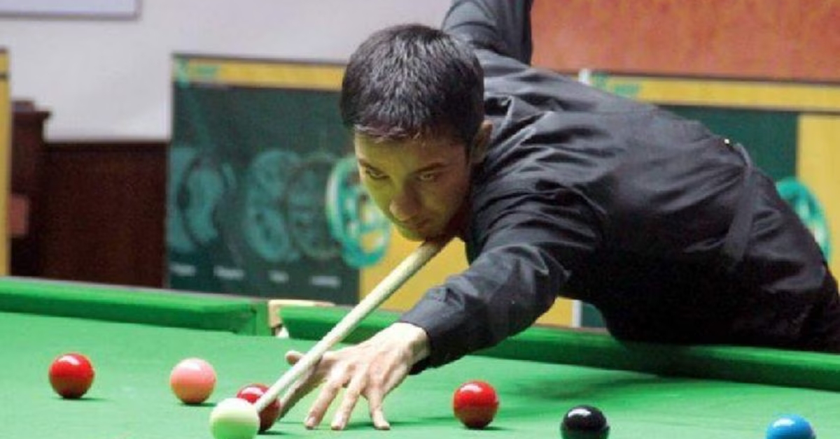 Top Pakistani snooker player Majid Ali