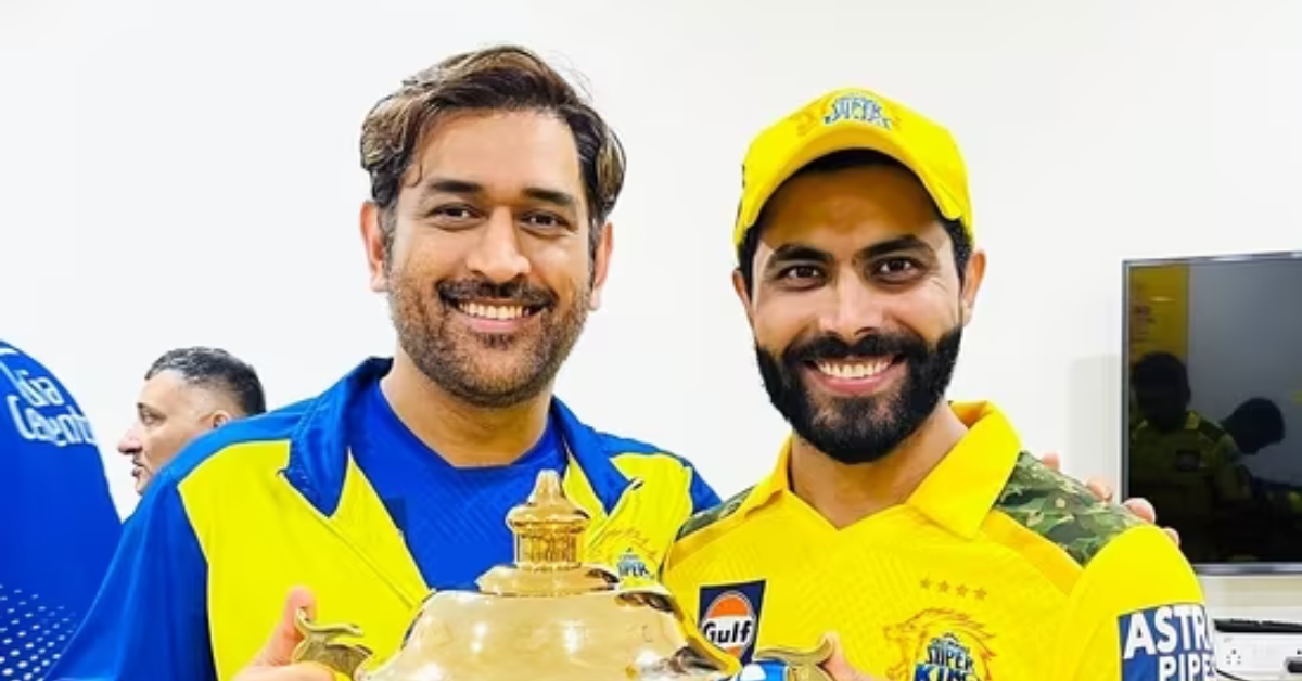 Ravindra Jadeja and Dhoni