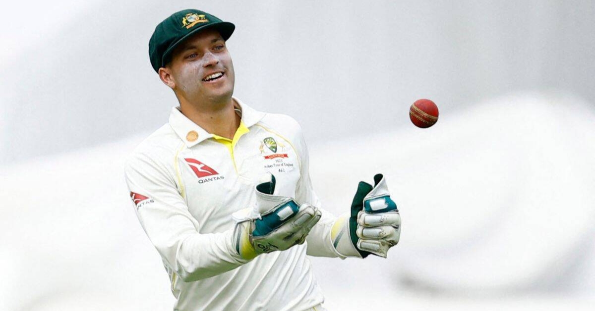 Australian wicketkeeper Alex Carey