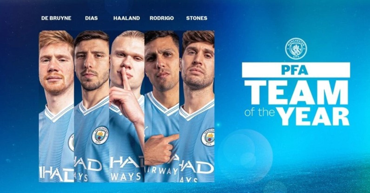 City Quintet Shine: PFA Team of the Year