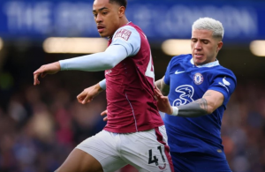 Our home game against Aston Villa